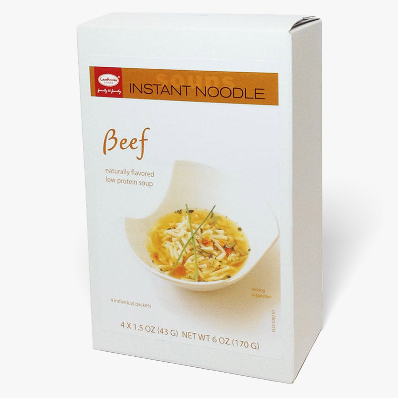Instant Noodle Soup - Beef - 4 Individual Packets